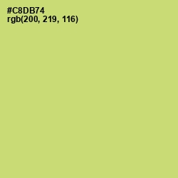 #C8DB74 - Chenin Color Image