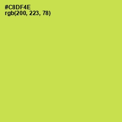 #C8DF4E - Wattle Color Image
