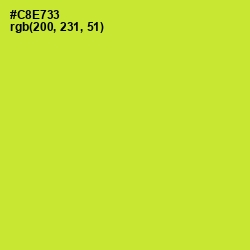 #C8E733 - Pear Color Image