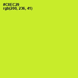 #C8EC29 - Pear Color Image