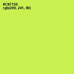 #C8F150 - Wattle Color Image