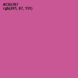 #C95797 - Mulberry Color Image