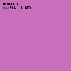 #C96FBB - Hopbush Color Image