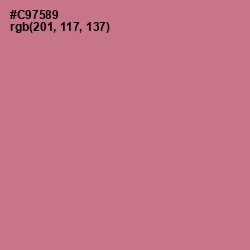 #C97589 - Charm Color Image