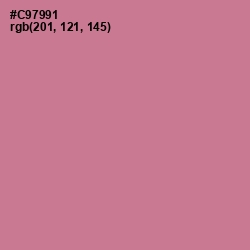 #C97991 - Charm Color Image