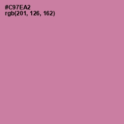 #C97EA2 - Hopbush Color Image
