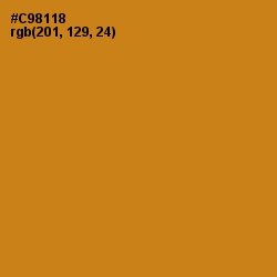 #C98118 - Geebung Color Image