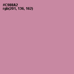 #C988A2 - Viola Color Image