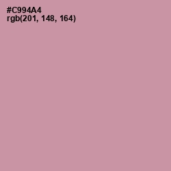 #C994A4 - Viola Color Image