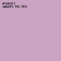 #C9A3C1 - Lilac Color Image