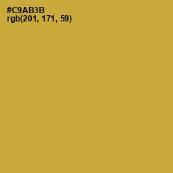 #C9AB3B - Old Gold Color Image