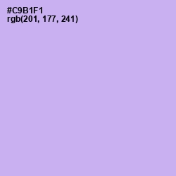 #C9B1F1 - Perfume Color Image