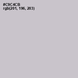 #C9C4CB - Pumice Color Image