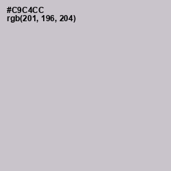 #C9C4CC - Pumice Color Image