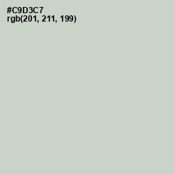 #C9D3C7 - Sea Mist Color Image