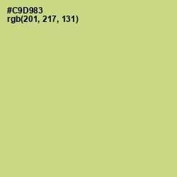 #C9D983 - Pine Glade Color Image
