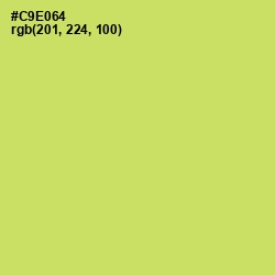 #C9E064 - Yellow Green Color Image
