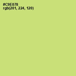 #C9E078 - Yellow Green Color Image