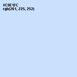 #C9E1FC - Hawkes Blue Color Image