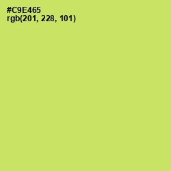 #C9E465 - Yellow Green Color Image