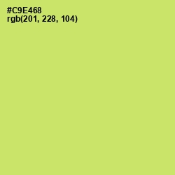 #C9E468 - Yellow Green Color Image