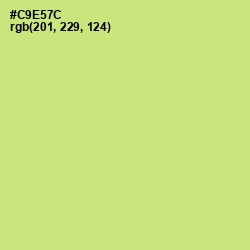 #C9E57C - Yellow Green Color Image