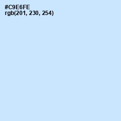 #C9E6FE - Hawkes Blue Color Image