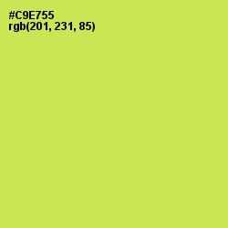 #C9E755 - Wattle Color Image