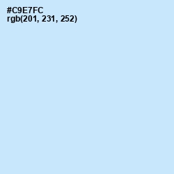 #C9E7FC - Hawkes Blue Color Image