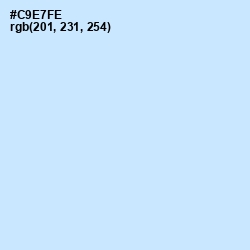 #C9E7FE - Hawkes Blue Color Image