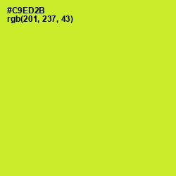 #C9ED2B - Pear Color Image