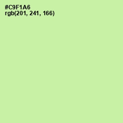 #C9F1A6 - Reef Color Image