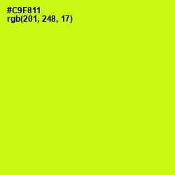 #C9F811 - Las Palmas Color Image