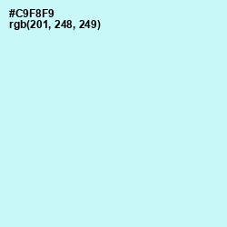 #C9F8F9 - Scandal Color Image