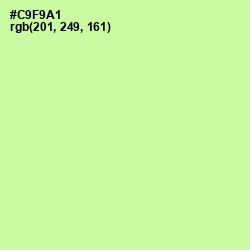 #C9F9A1 - Reef Color Image