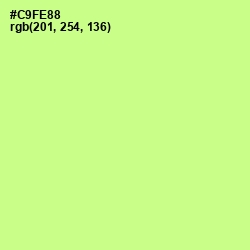 #C9FE88 - Reef Color Image