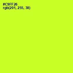 #C9FF26 - Pear Color Image