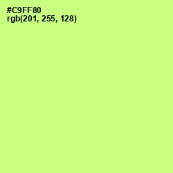 #C9FF80 - Mindaro Color Image