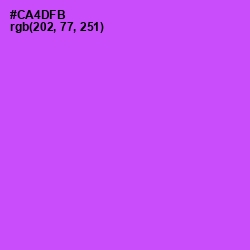 #CA4DFB - Heliotrope Color Image