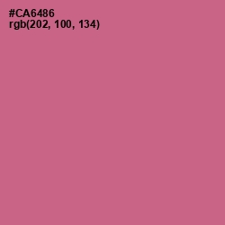 #CA6486 - Charm Color Image