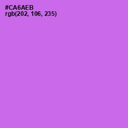 #CA6AEB - Heliotrope Color Image