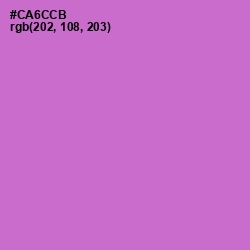 #CA6CCB - Orchid Color Image