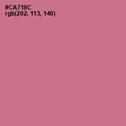 #CA718C - Charm Color Image