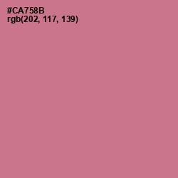 #CA758B - Charm Color Image