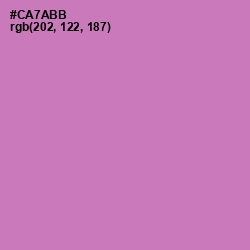 #CA7ABB - Hopbush Color Image