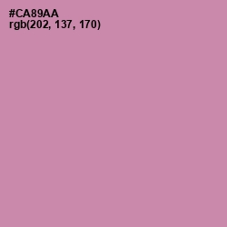 #CA89AA - Viola Color Image