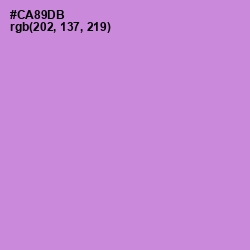 #CA89DB - Light Wisteria Color Image