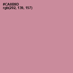 #CA8B9D - Puce Color Image