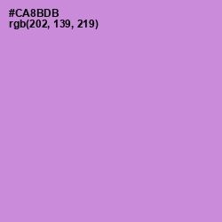 #CA8BDB - Light Wisteria Color Image