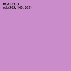 #CA8CCB - Lilac Color Image